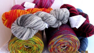 Пряжа Кауни (Kauni) для вязания ажурных шалей.  купить в интернет-магазине