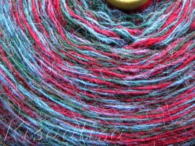 Yarn Kauni MIDARA Artistic Red Green  buy in the online store