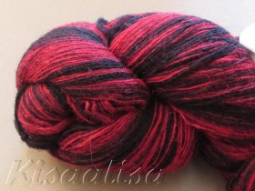 Kauni Yarn AADE LÕNG Artistic Red Black 8/1  buy in the online store