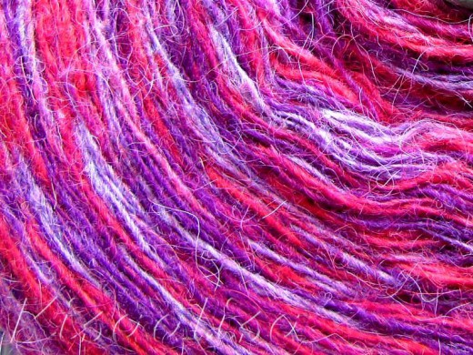 Dzija Kauni MIDARA Artistic Fuksija (rozā-zila)  nopirkt interneta veikalā