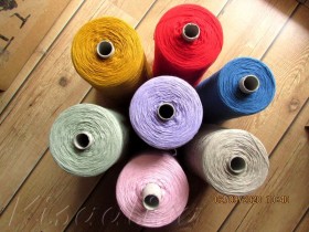 Yarn MIDARA Amber - Cotton, bobbin  buy in the online store