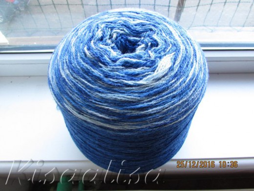 Kauni Yarn AADE LÕNG Artistic Blue Sky 8/2  buy in the online store