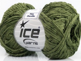 Пряжа Синель ICE Chenille Thin в мотках 50 г (250 м)  купить в интернет-магазине