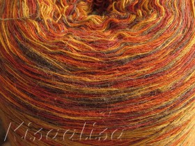 Kauni Yarn AADE LÕNG Artistic Orange Rusty 8/1  buy in the online store