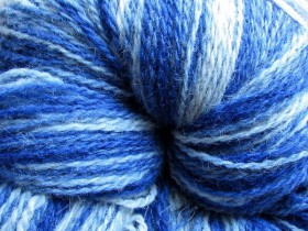 Yarn MIDARA Artistic Wool Jazz 7/2-083 blue-white  buy in the online store