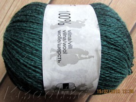Yarn MIDARA Artistic Wool Jazz 7/2-004 black-green  buy in the online store