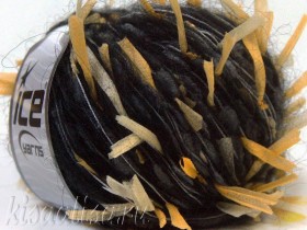 Пряжа ICE Mohair-Wool Blend Black Grey Yellow Cream для ручного вязания  купить в интернет-магазине