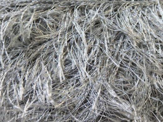 Пряжа ICE Eyelash Grey для ручного вязания 50/75  купить в интернет-магазине