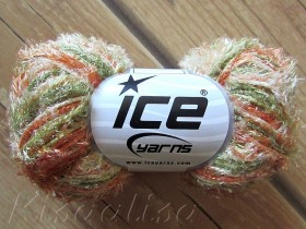 Dzija ICE Eyelash Green Copper Green 50/150  nopirkt interneta veikalā