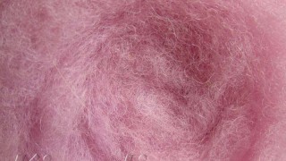 k4022 Wool for felting pink  buy in the online store