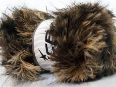 Пряжа ICE Faux Fur-Color Brown Shades fnt2-36750