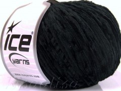 Пряжа ICE Chenille Thin Black fnt2-51362