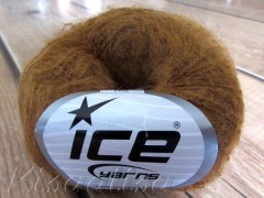 Пряжа ICE Kid Mohair Fine Brown Light