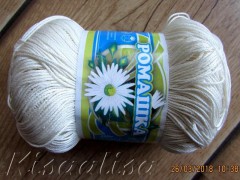 Yarn PNK Kirova Romashka 0102 White