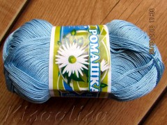 Yarn PNK Kirova Romashka 2704 Blue Light