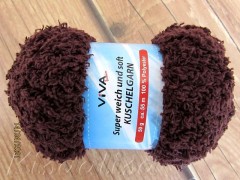 Yarn VIVA Kuschelgarn Brown