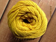 Пряжа лен-хлопок MIDARA Linolo цвет 318 желтый