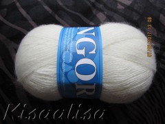 Пряжа Angora2 - MIDARA 0025 белый