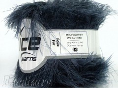 Yarn ICE Faux Fur Grey Dark fnt2-36768